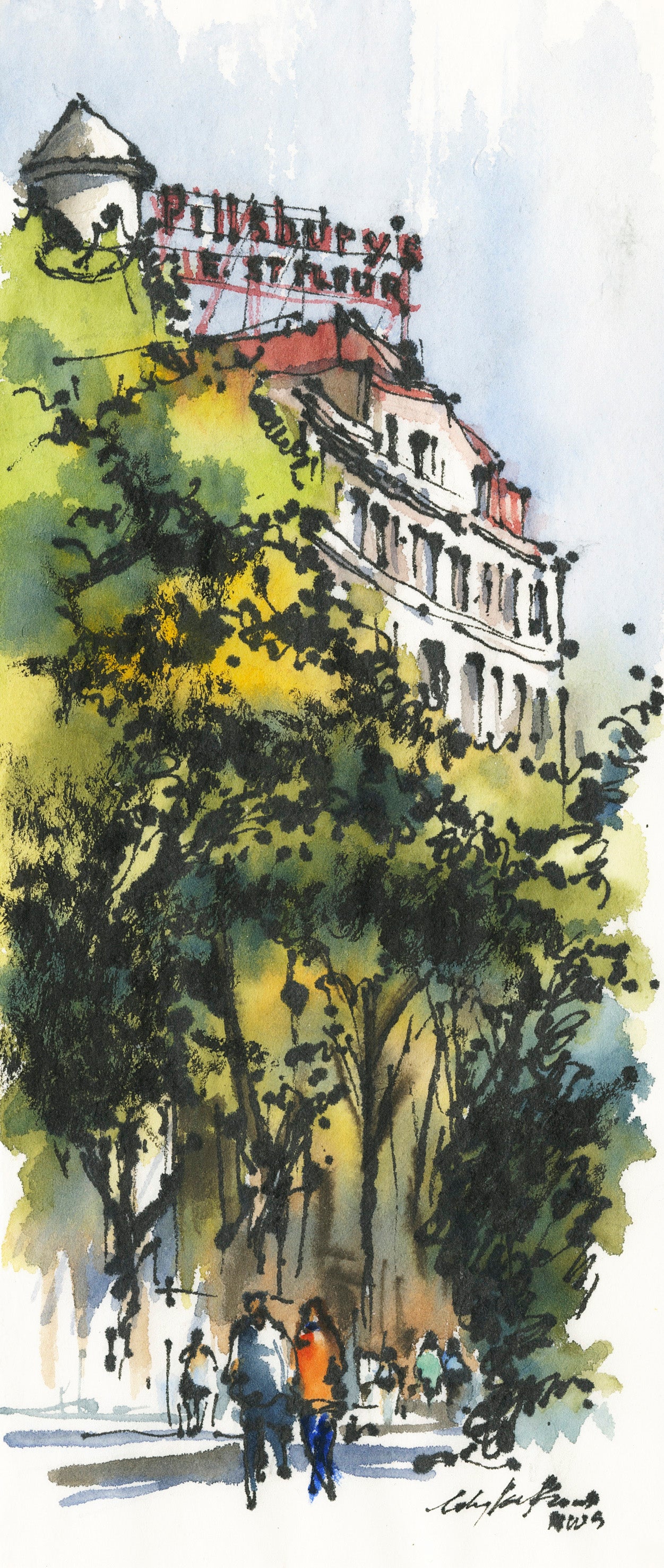 City Lines and Colors: An Urban Sketching Workshop