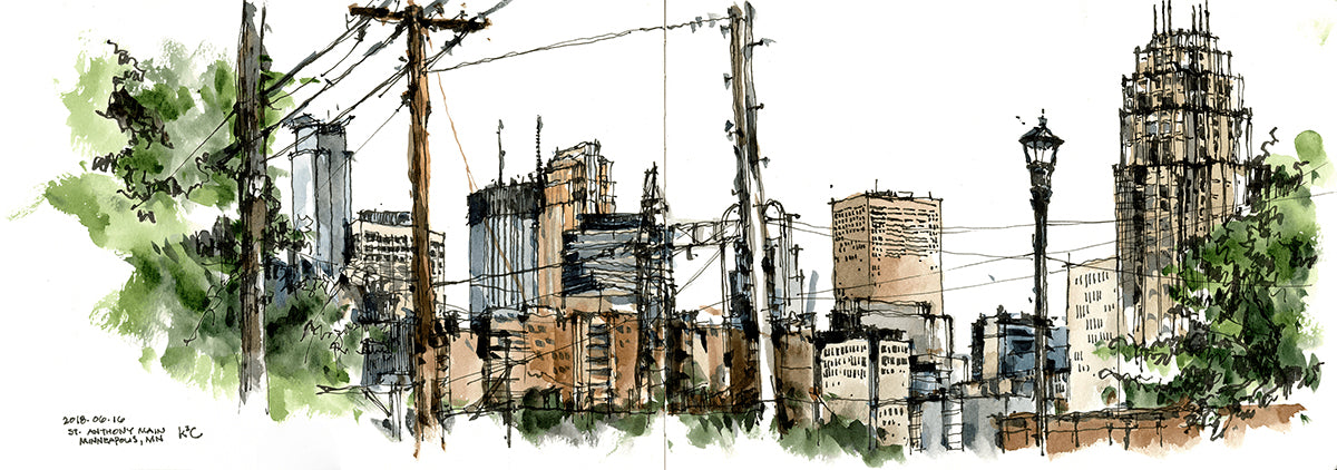 2018 Minneapolis - Downtown Skyline