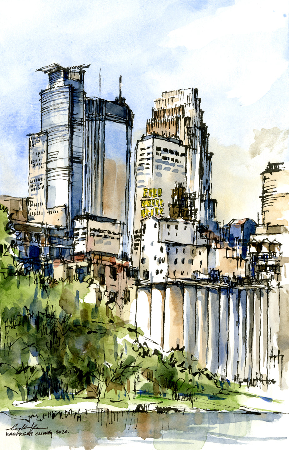 2020 Minneapolis - Mill Ruins No.1