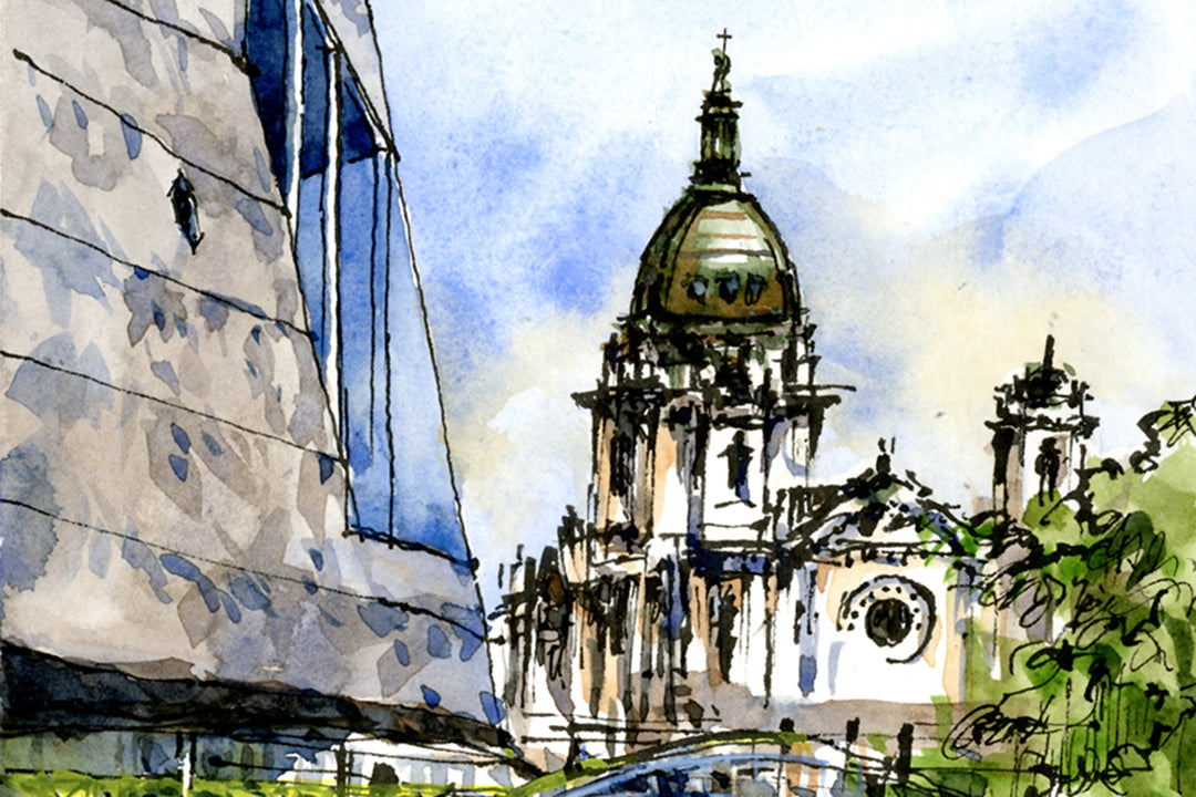 2020 Minneapolis - Walker Art Center and Basilica of St Mary