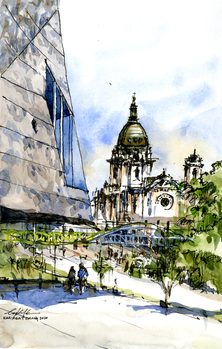 2020 Minneapolis - Walker Art Center and Basilica of St Mary