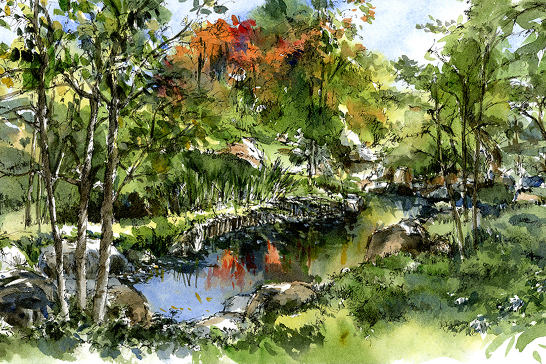 2020 St Paul Como Park Conservatory's Japanese Garden