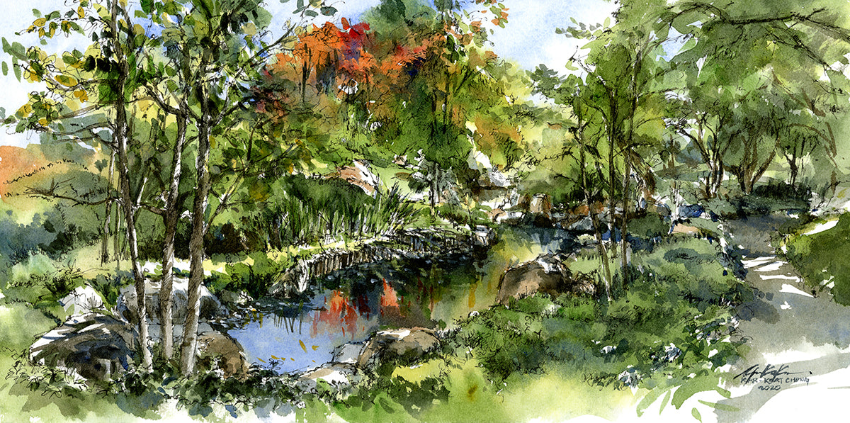 2020 St Paul Como Park Conservatory's Japanese Garden